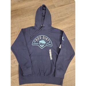 NEW Red Dirt Hat Company Navy Hoodie Men's Large NWT Western